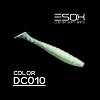 Виброхвосты Esox Gekasa 4" 10,2см съедобные, цвет DC010 (5шт)