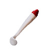 Виброхвосты CF Vibro Fat 3.2" 8см съедобные, цвет 59RH аромат кальмара (5шт)
