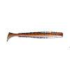 Виброхвосты Zub Swing 5.5" 14см съедобные, цвет 031 (карамельный верх, натуральный низ) (5шт)