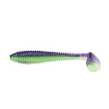 Виброхвосты Keitech Swing Impact Fat 3.8" 9,7см съедобные, цвет Violet Lime Berry (6шт)