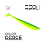 Виброхвосты Esox Tratta 3.5" 8,9см съедобные, цвет DC006 (6шт)
