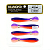 Слаги Diamond Loach 4" 10,1см съедобные, цвет PAL09 (4шт)
