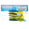 Твистеры съедобные Diamond Crusher Grub 3.9" 9,9см цвет 421 (5шт)