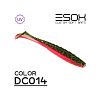 Виброхвосты Esox Gekasa 4" 10,2см съедобные, цвет DC014 (5шт)