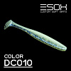 Виброхвосты Esox Sheasy 3.6" 9,2см съедобные, цвет DC010 (5шт)