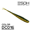 Слаги Esox Фурия 4" 10см съедобные, цвет DC016 (5шт)