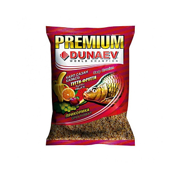 Прикормка Dunaev Premium 1кг Карп-Сазан, Тутти-Фрутти