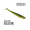 Виброхвосты Esox Tratta 3.5" 8,9см съедобные, цвет DC016 (6шт)