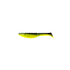 Виброхвосты Allvega Belly Dance Shad 7см 3,5гр съедобные, цвет salad black (7шт)