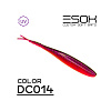 Слаги Esox Фурия 7" 18см съедобные, цвет DC014 (3шт)