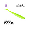 Виброхвосты Esox Tratta 3.5" 8,9см съедобные, цвет DC018 (6шт)
