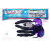Твистеры съедобные Diamond Crusher Grub 3.9" 9,9см цвет D30 (5шт)