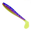 Виброхвосты Narval Choppy Tail 10см цвет 050 (Acid Plum) (5шт)