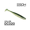 Виброхвосты Esox Sheasy 3.6" 9,2см съедобные, цвет DC020 (5шт)