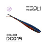 Слаги Esox Фурия 3" 7,6см съедобные, цвет DC019 (6шт)