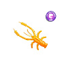 Приманки CF Crayfish (рачок) 1.8" 4,5см съедобные, цвет 18 аромат кальмара (8шт)
