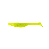 Виброхвосты Allvega Belly Dance Shad 10см 9,7гр съедобные, цвет chartreuse (5шт)