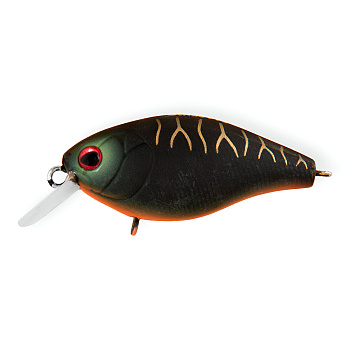 Воблер Strike Pro Cranky 40 плавающий 40мм 4,2гр 0,2м-0,5м цвет A208S (Black Mat Tiger) (EG-164F#A208S)