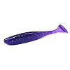 Виброхвосты Keitech Easy Shiner 4.5" 11,4см съедобные, цвет Violet (6шт)