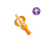 Приманки CF Nimble (рачок) 2.5" 6,5см съедобные, цвет 18 аромат кальмара (7шт)