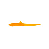 Слаги Ojas NanoGlide 4,7см съедобные, цвет Orange, аромат рак-рыба (9шт)