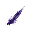 Приманки Zub Larva (личинка стрекозы) 6см съедобные, цвет 610 (фиолетовый, с блестками) (7шт)