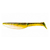 Виброхвосты Allvega Belly Dance Shad 7см 3,5гр съедобные, цвет natural w/pumpkin back (7шт)