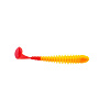 Виброхвосты Zub Swing 3.4" 8,7см съедобные, цвет 011 (желтый, красный хвост) (5шт)