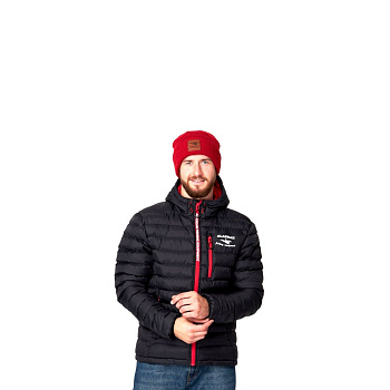Куртка Alaskan Juneau стеганая, утепленная р.XL черная, красная