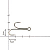 Крючки двойные VIDO 083 №3/0 Double Ryder (5шт) (Корея)