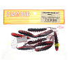 Твистеры Diamond Crusher Grub 2.5" 6,4см съедобные, цвет T77 (9шт)