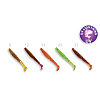 Виброхвосты CF Scalp Minnow 3.2" 8см съедобные, цвет МIX52 аромат кальмара (5шт)