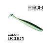 Виброхвосты Esox Sheasy 3.6" 9,2см съедобные, цвет DC001 (5шт)
