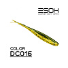 Слаги Esox Фурия 9.8" 25см съедобные, цвет DC016 (2шт)