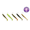 Виброхвосты CF Scalp Minnow 3.2" 8см съедобные, цвет МIX51 аромат кальмара (5шт)