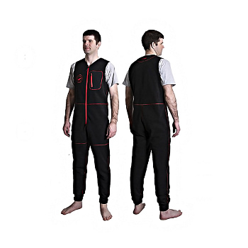Полукомбинезон Alaskan River Ranger Bib (флис) р.M черный