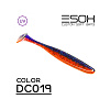 Виброхвосты Esox Sheasy 3.6" 9,2см съедобные, цвет DC019 (5шт)